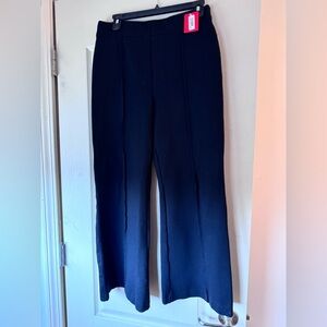 Spanx Classic Black Hi Rise Flare Pants, Large Petite, NWT